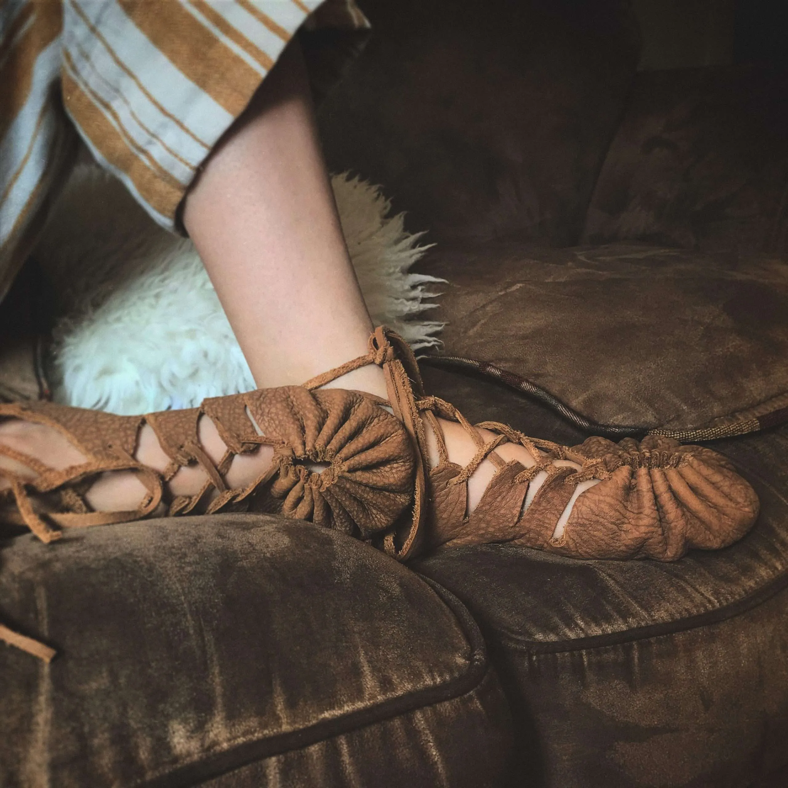 wanderlust leather mocassin shoes