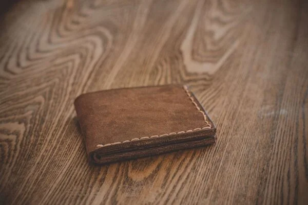 Wanderlust Handmade Leather Wallet - Image 2