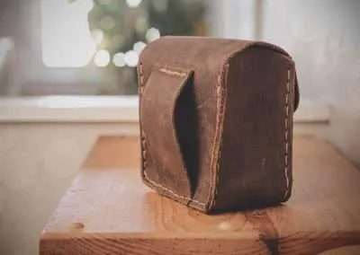 Custom handmade Leather Pouch