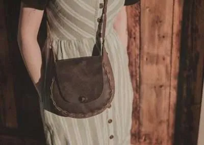 Custom handmade Leather Purse