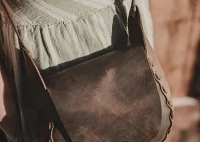 Custom handmade Leather Purse