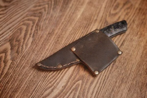 Custom Leather Knife Sheath (small blade)