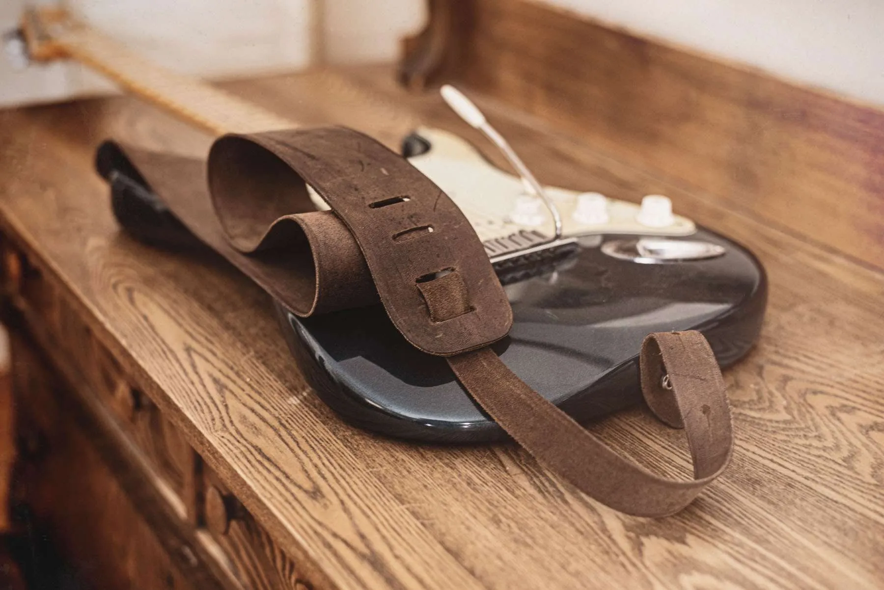 Leather Guitar Strap