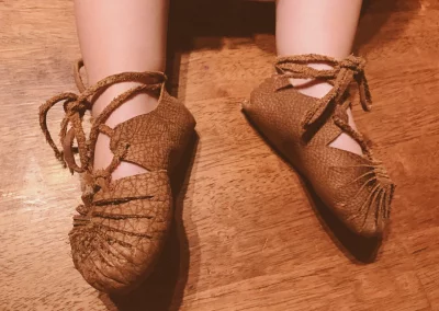 Leather shoes for toddlers