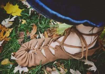 Wanderlust leather earthing sandals