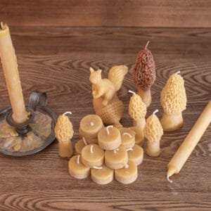100% beeswax candles, Made in Minnesota