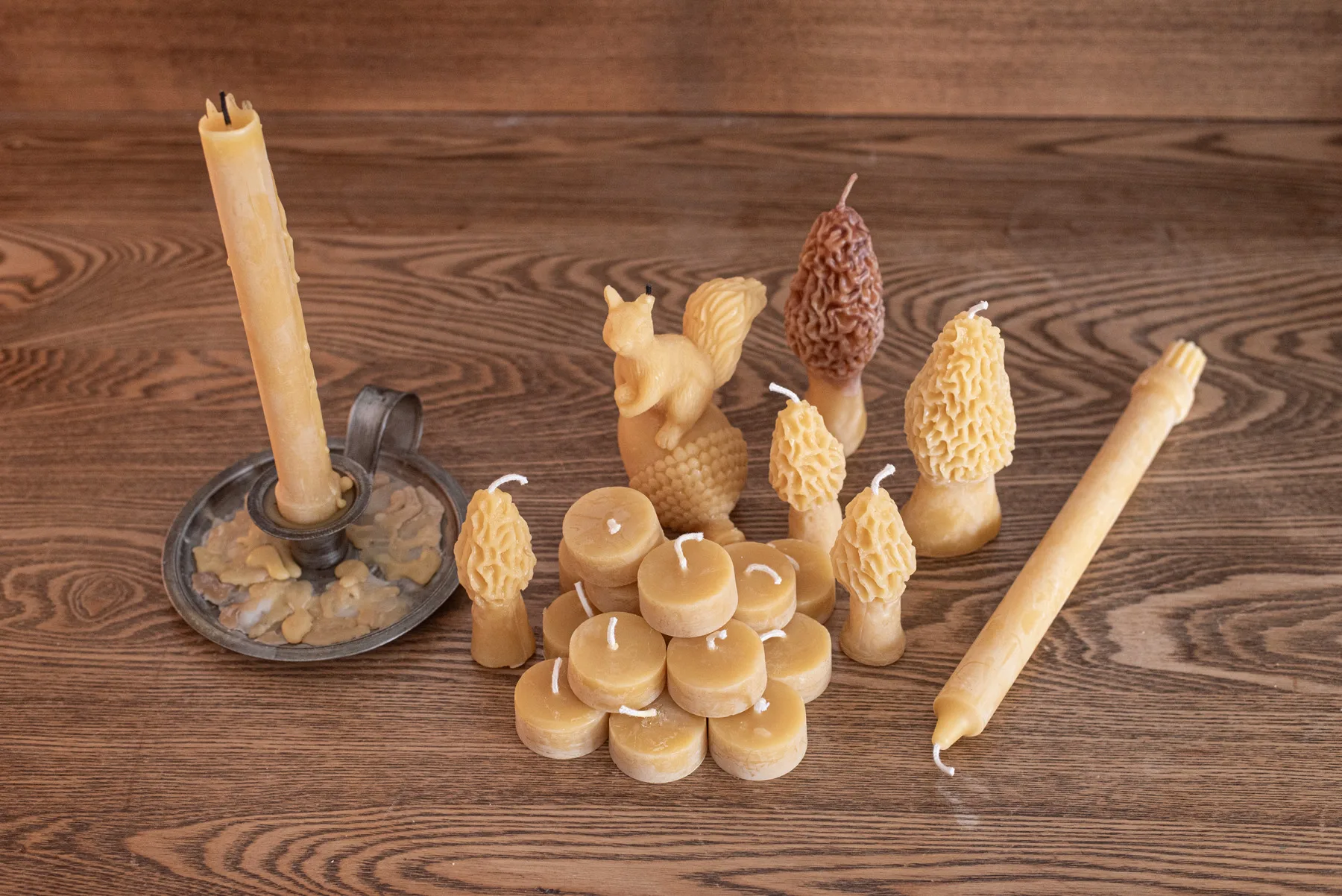 100% beeswax candles, Made in Minnesota